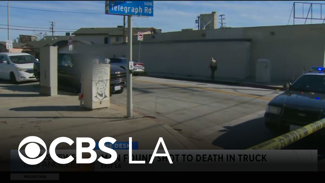 Investigation underway after man fatally shot inside truck in East LA