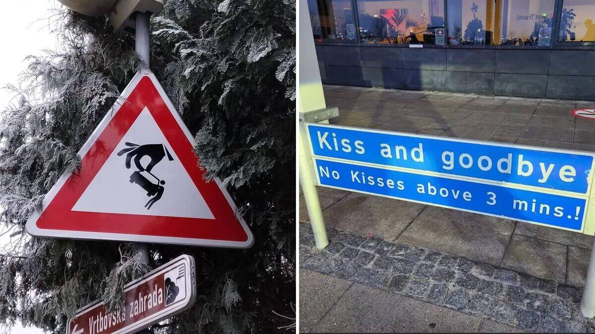 10+ signs that confused and amused us