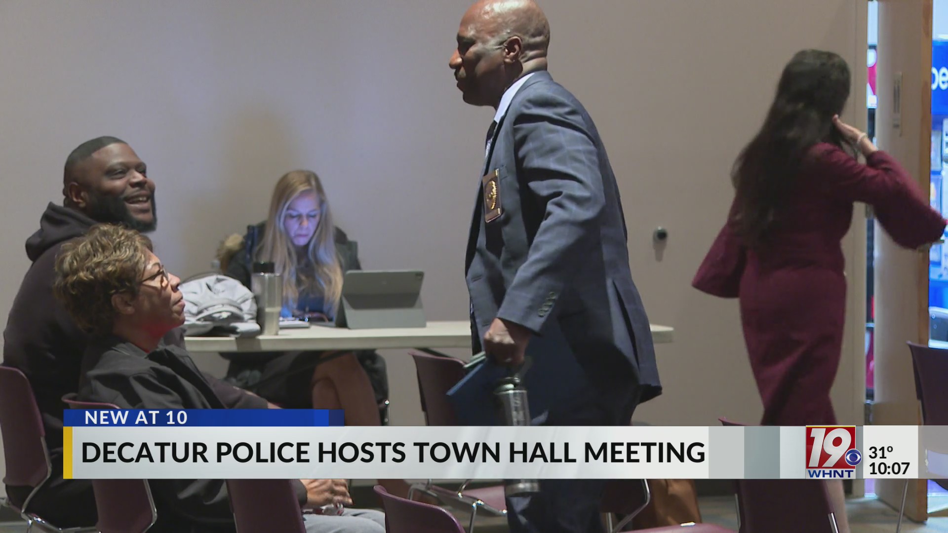 Tensions high at the Decatur Police town hall | Jan. 20, 2026 | News 19 ...