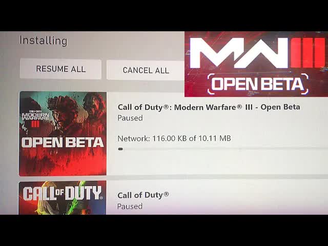 Download Modern Warfare 3 beta now, download size & dates/time! (PS5 ...