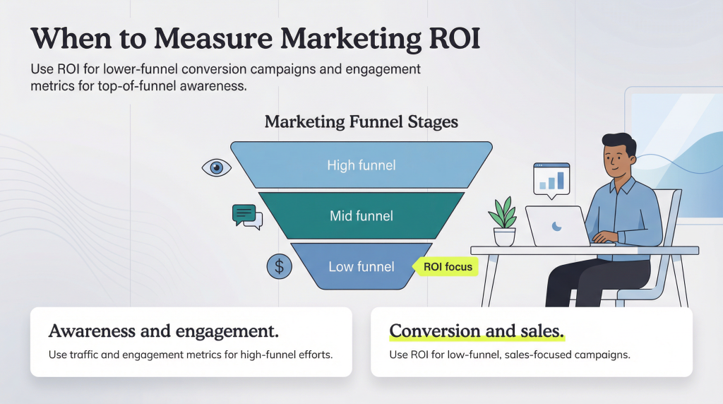 How to measure ROI for digital marketing campaigns (and when you shouldn’t)