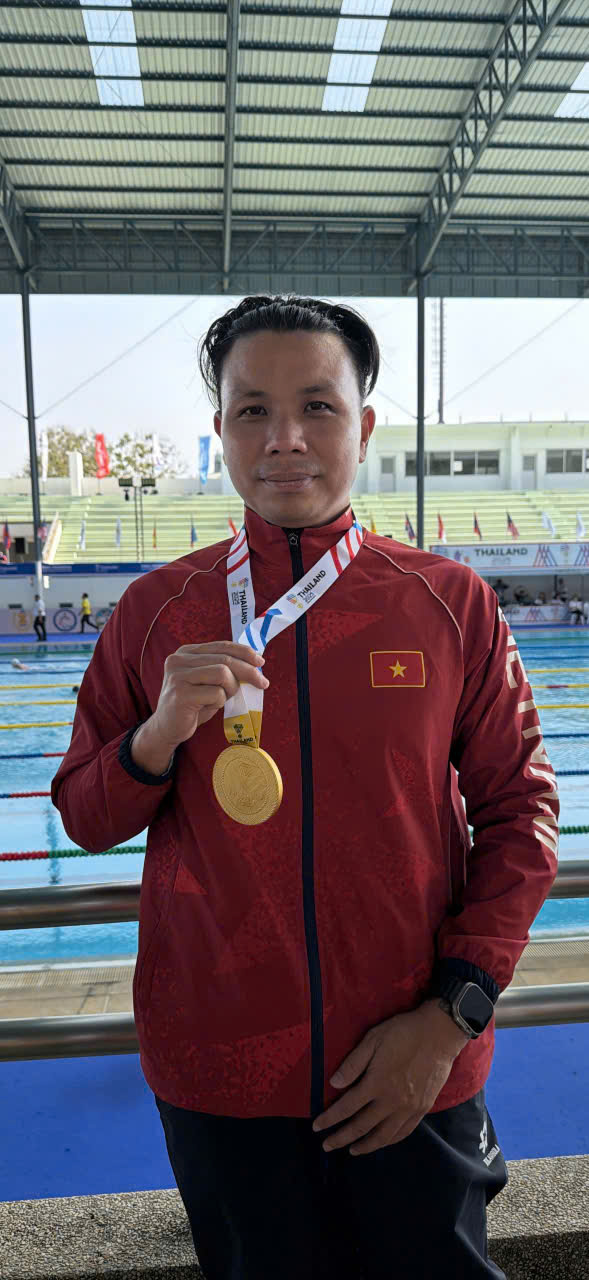 Bơi mang về huy chương vàng đầu tiên cho Việt Nam tại ASEAN Para Games