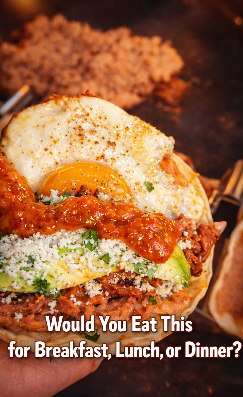 Would you eat this for breakfast, lunch, or dinner?