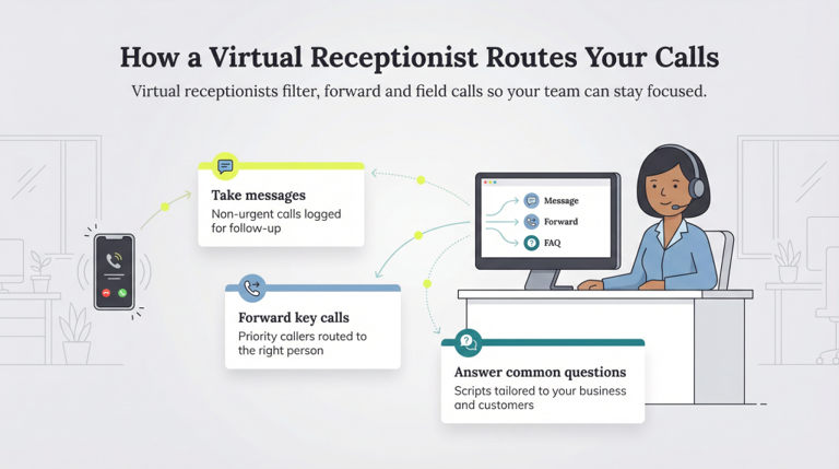 5 reasons you should consider using a virtual receptionist