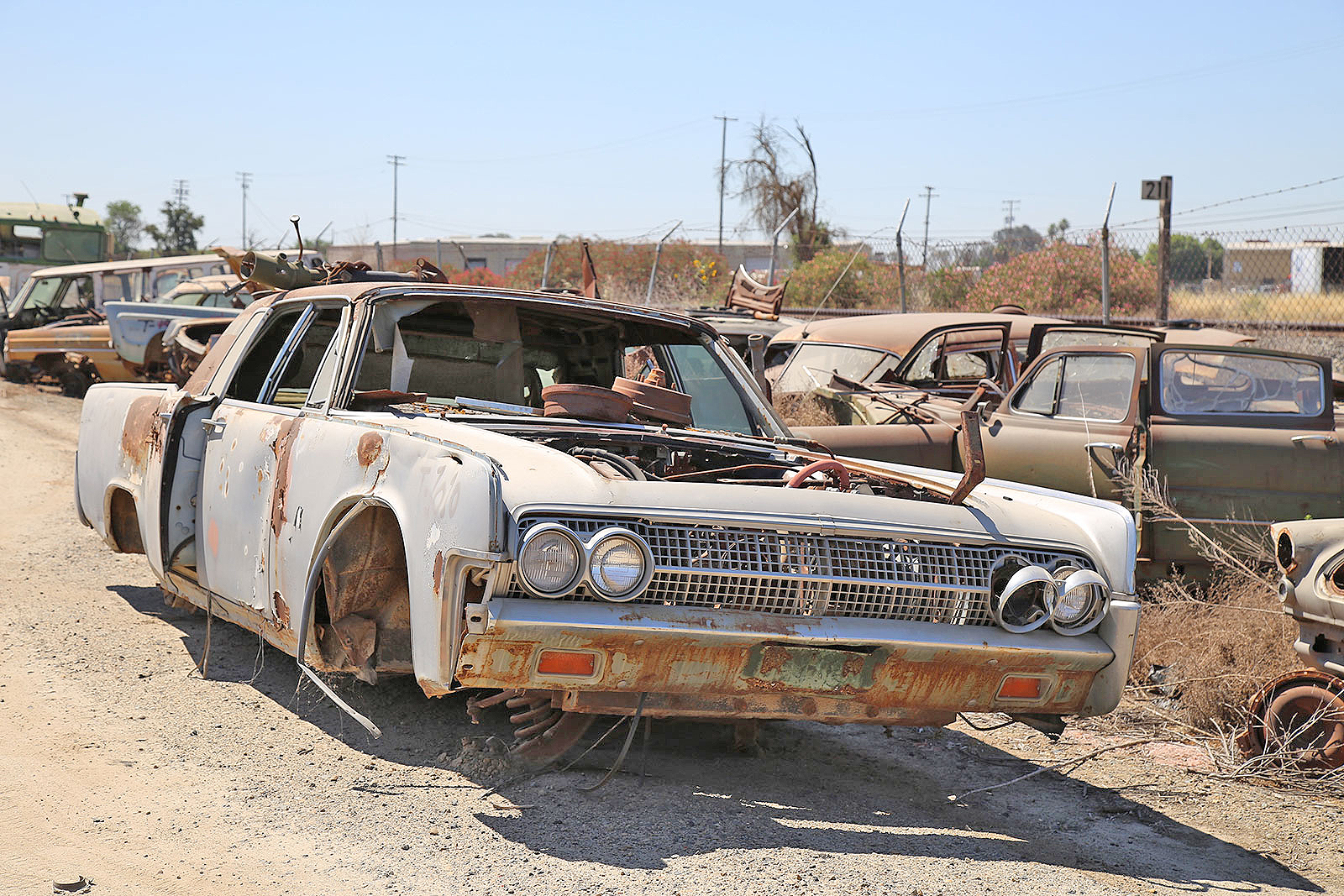 Junkyard gems of Turner’s Auto Wrecking in Fresno, California