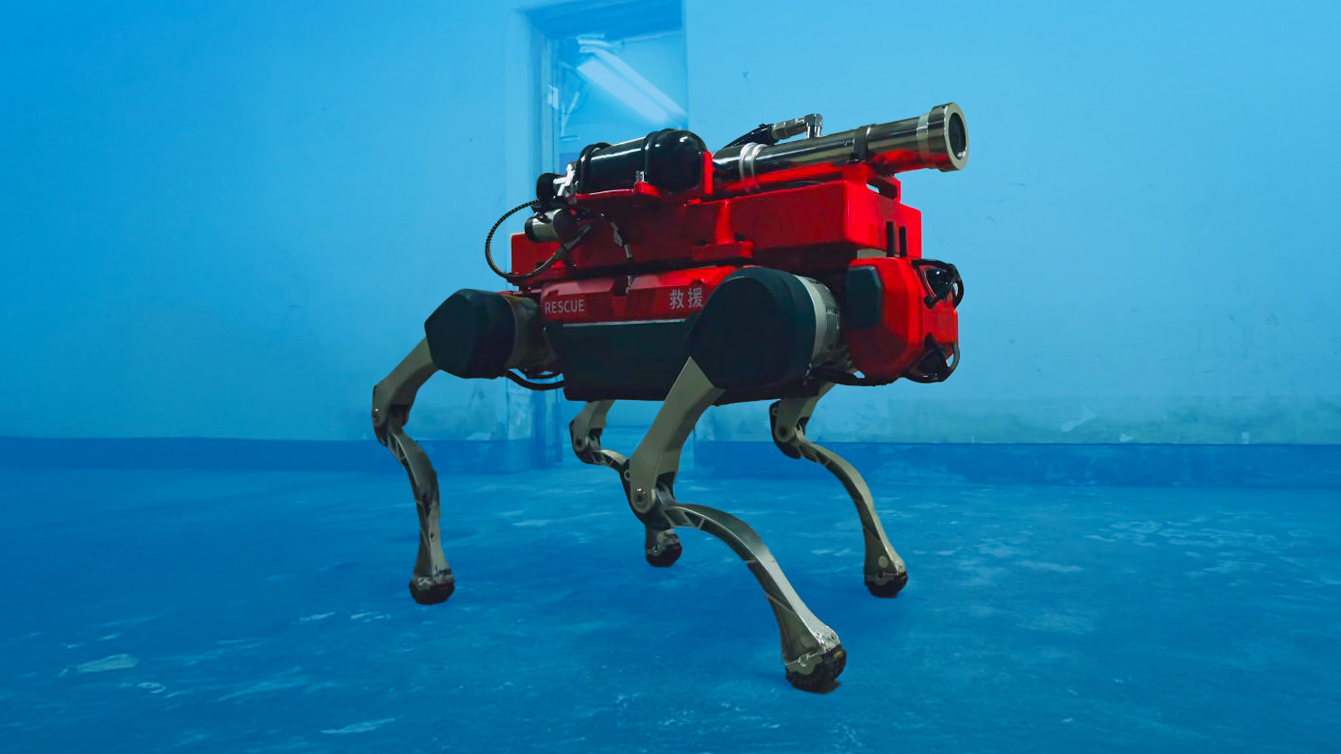 AI-powered robot dogs enter the front lines of firefighting