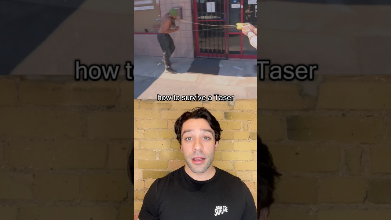 What to do if you are shocked by a taser