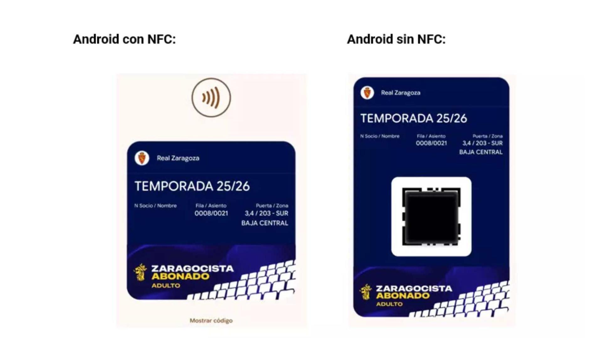 Cambios en el abono del Real Zaragoza: así es el nuevo formato que ...
