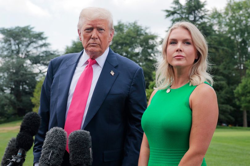 Karoline Leavitt ripped apart by Donald Trump as he makes awkward joke