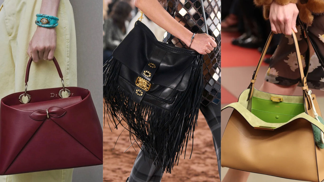 Spring/summer 2026 handbag trends refuse to be basic and we love it