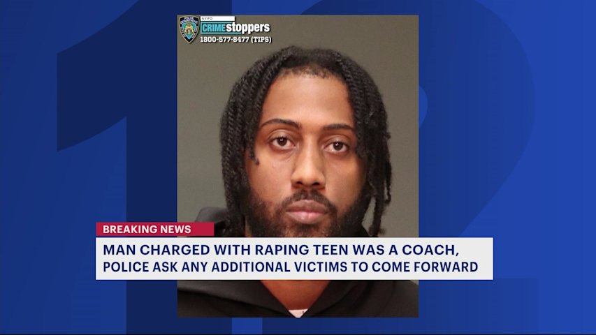 Bronx middle school coach arrested for raping 14-year-old girl in 2024