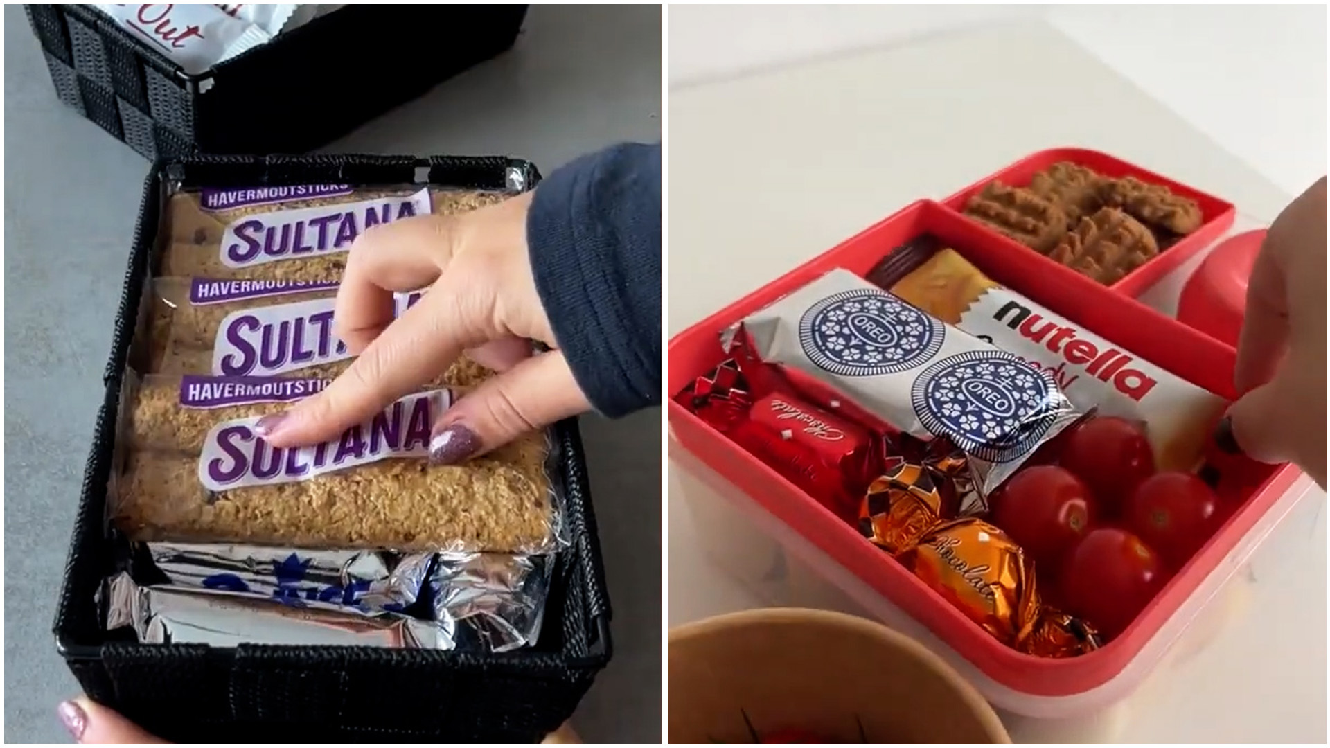 Calm and satisfying snack restock
