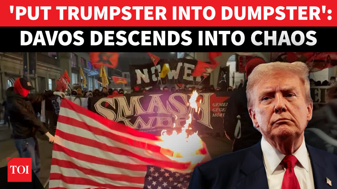 Trump's Greenland push ignites European fury: American flags burn ...