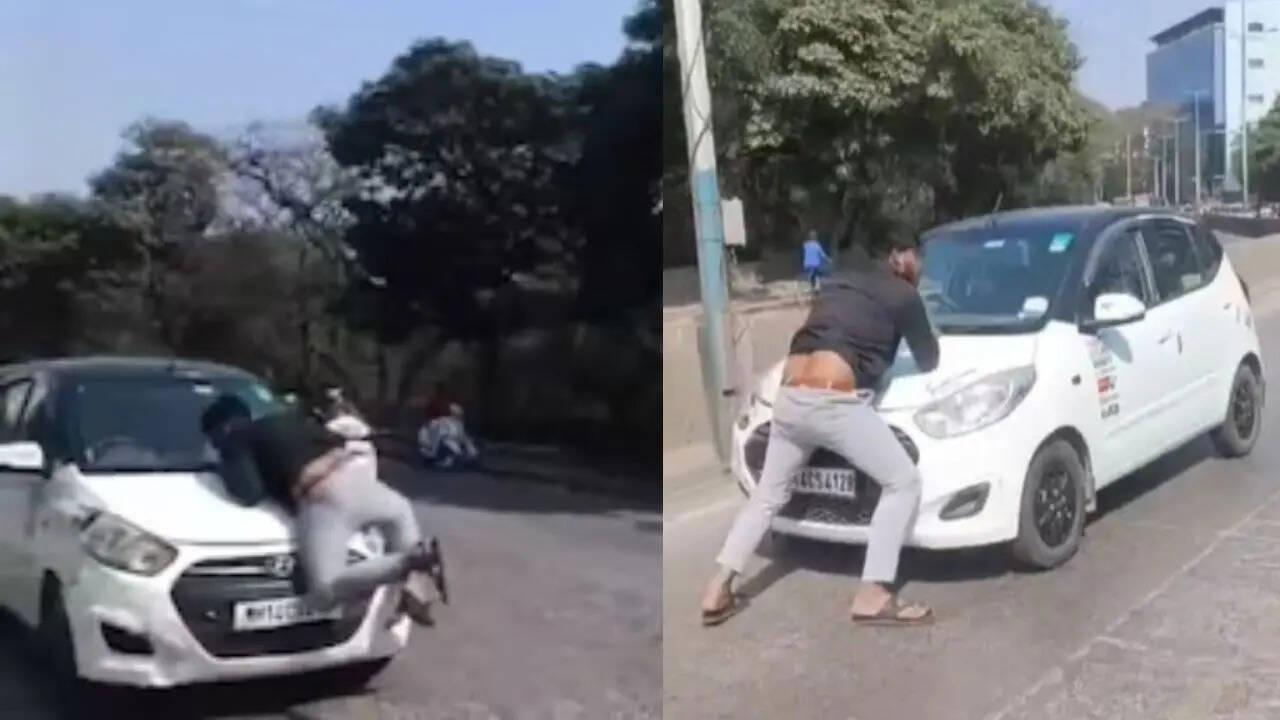 Caught on camera: Pune woman’s road rage leaves bike family injured ...