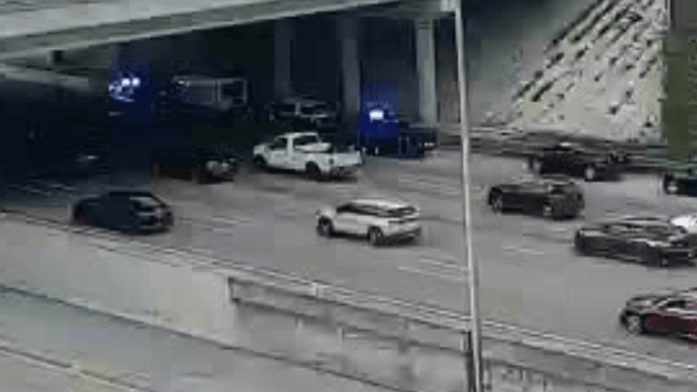 Emergency vehicles on I-95 South in Boynton Beach delay traffic