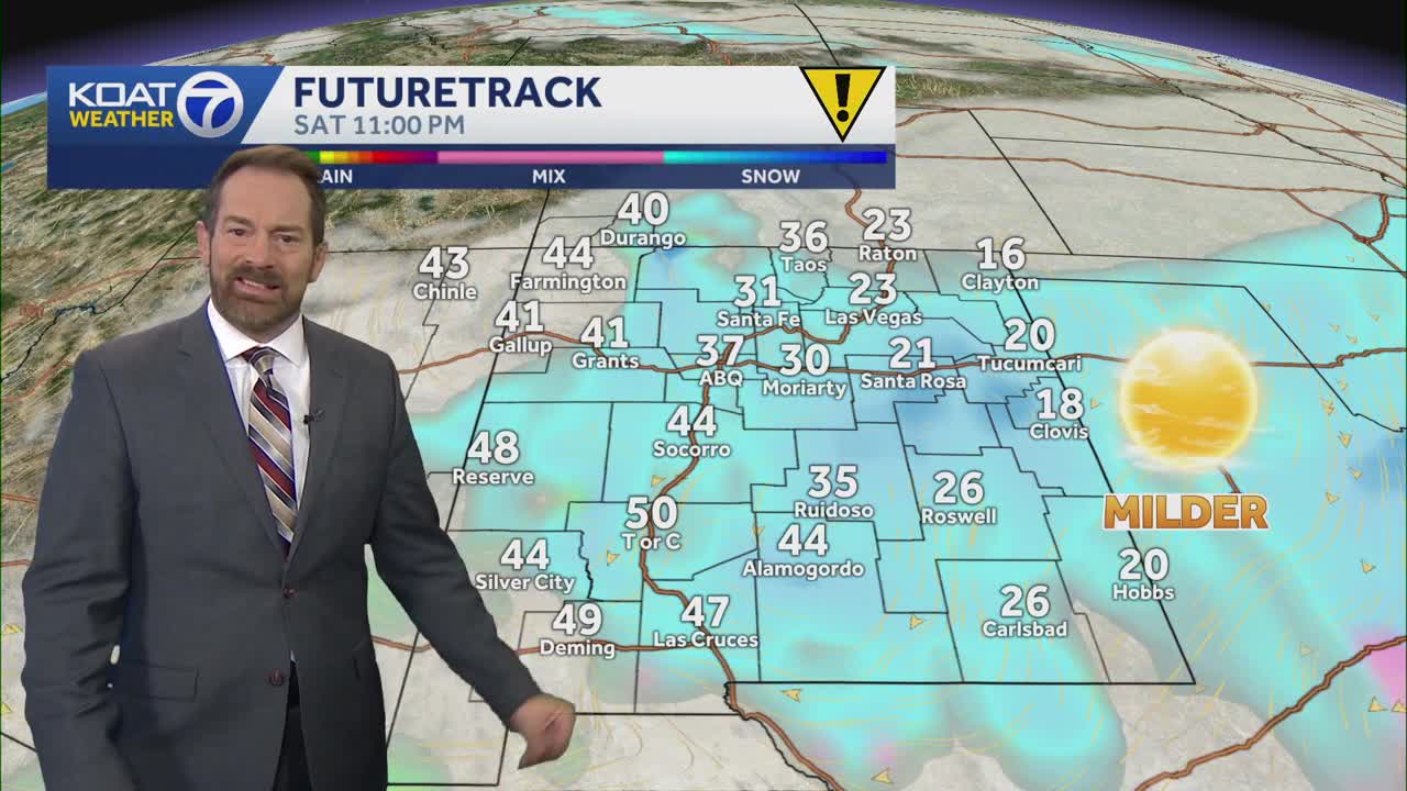 Winter storm watches issued for parts of New Mexico as big storm approaches