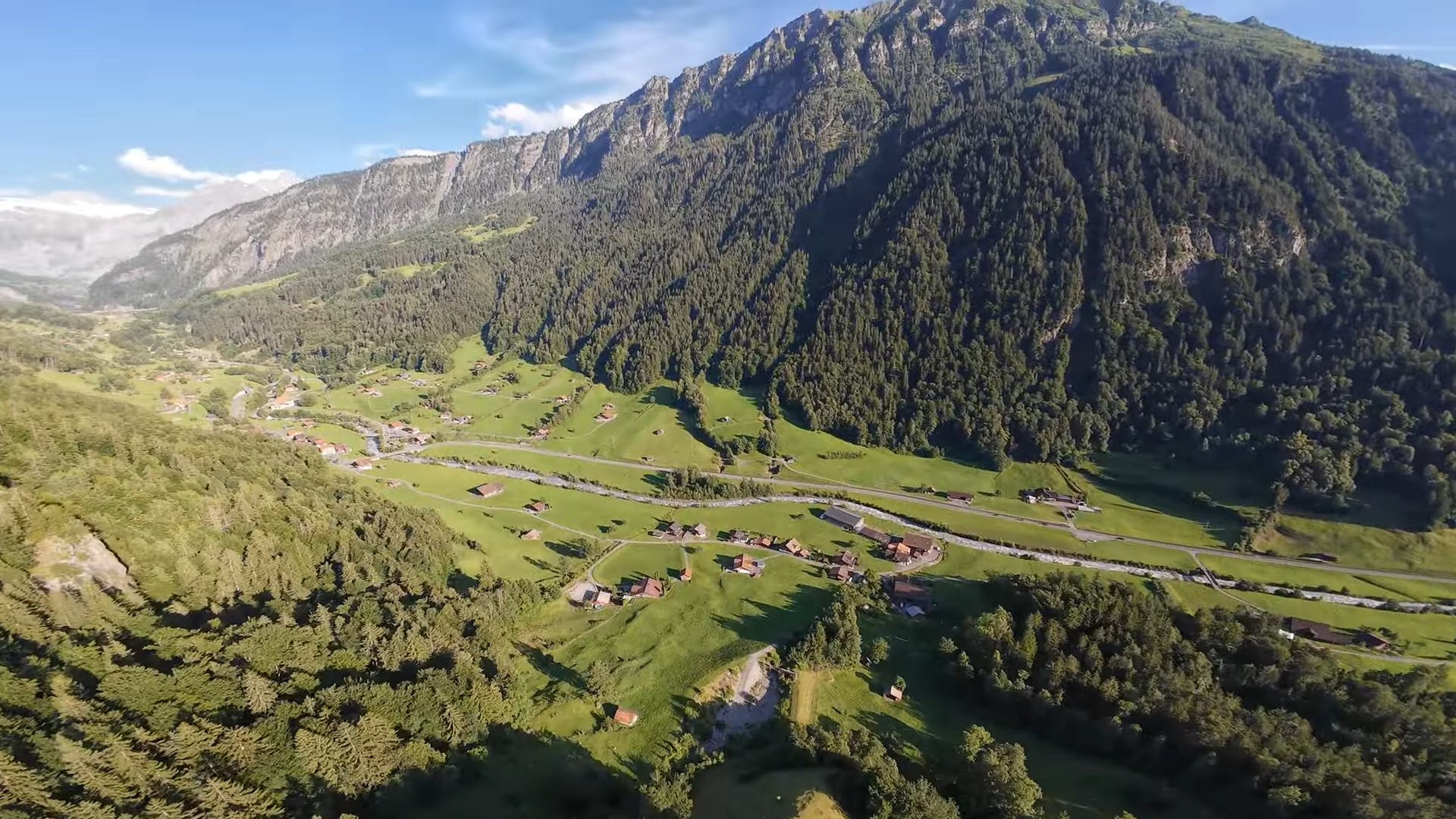 One wrong angle at this speed… and the gully turns into a dead end