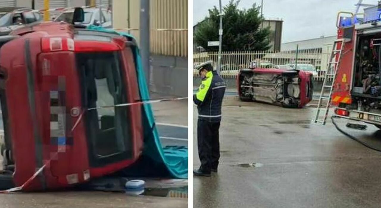 Tragico incidente in città, scontro tra auto e furgone all'incrocio ...