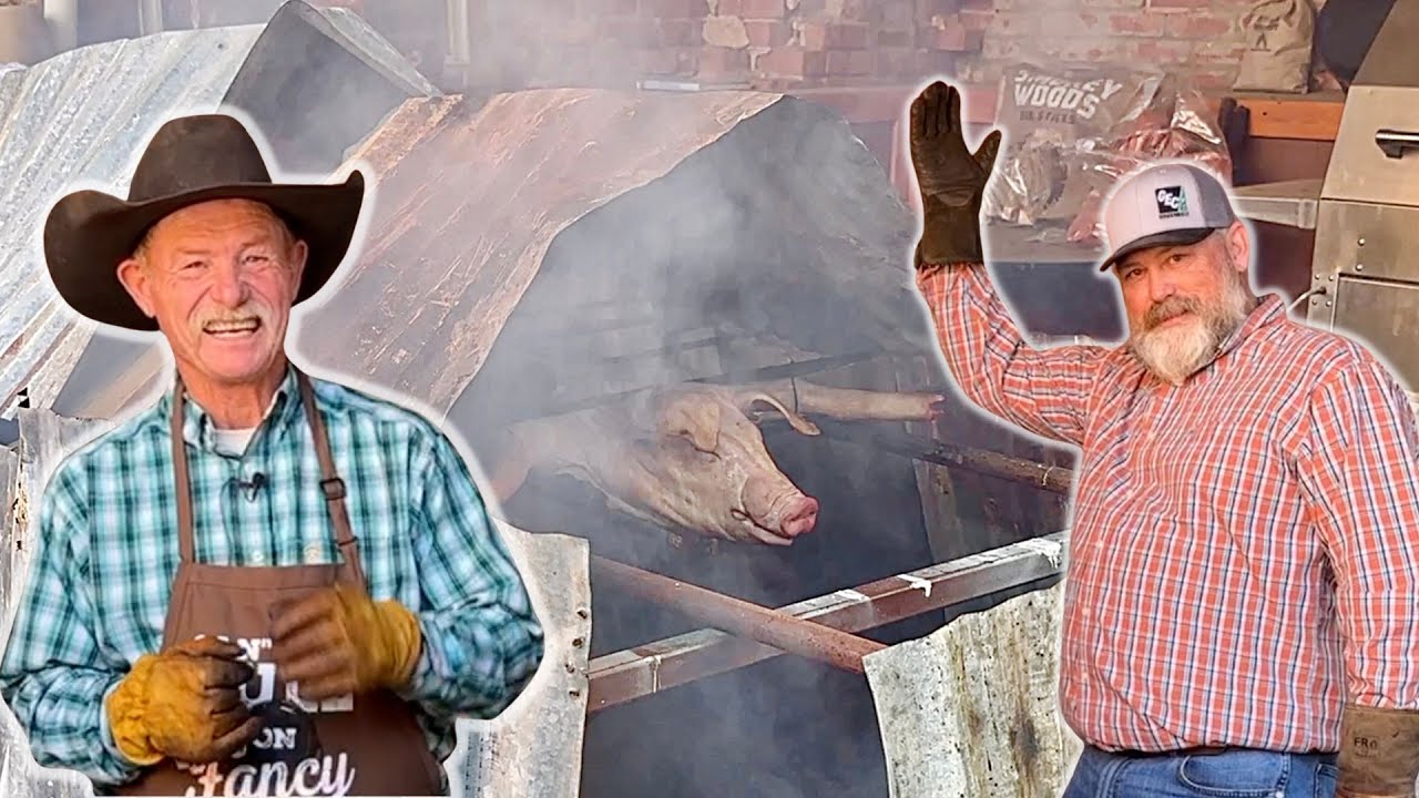 How a redneck above-ground rig smokes a full pig evenly
