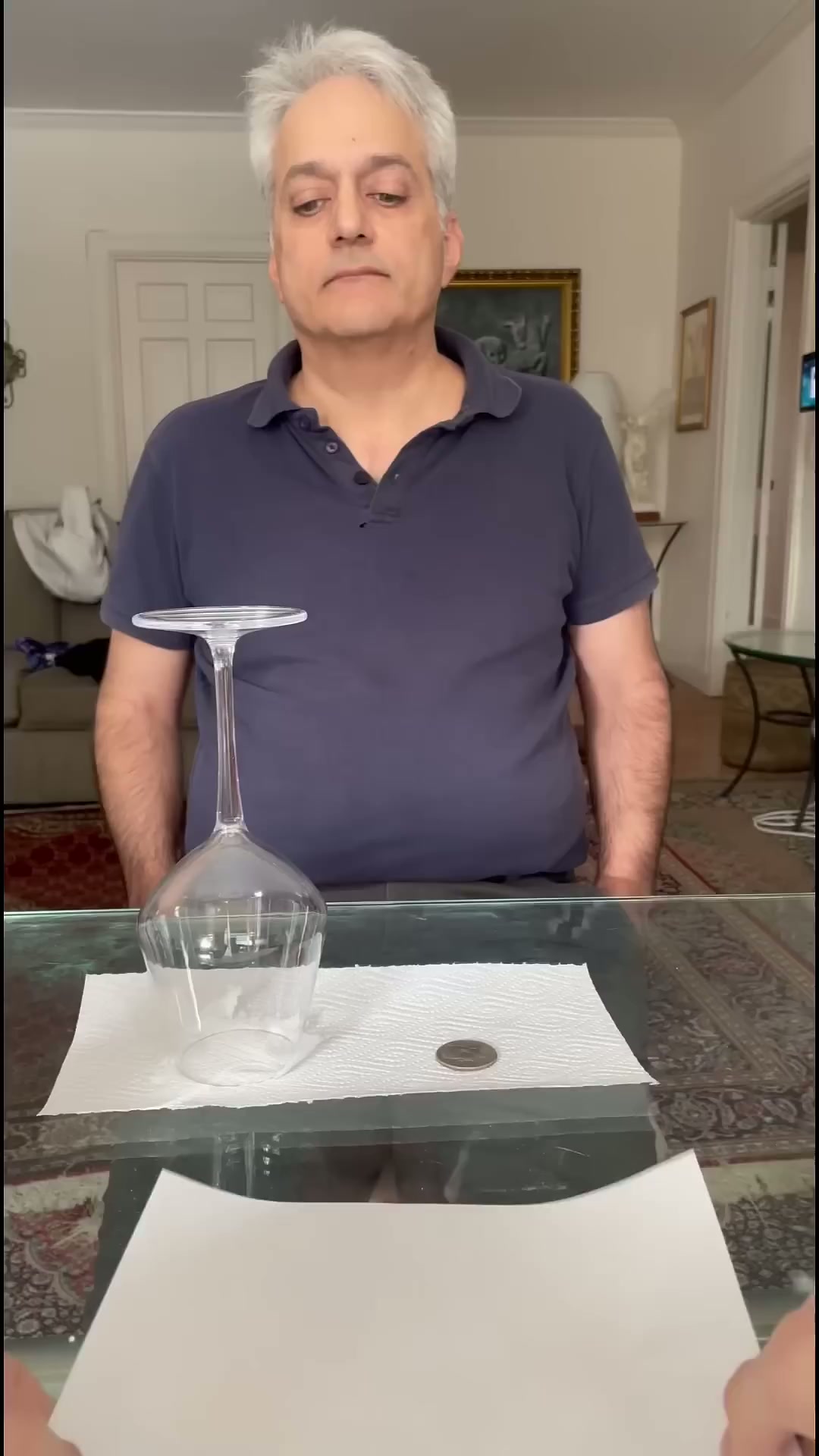 Magic tissue trick tutorial 😱😂