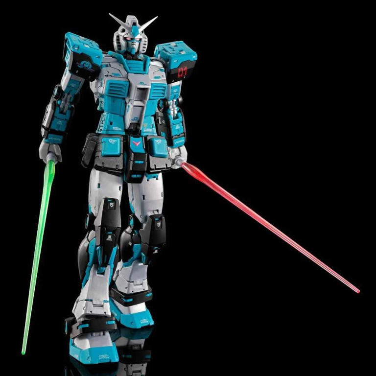 RG 1/144 RX-78-2 Hatsune Miku Color Limited Gundam Gunpla Kit main image 0