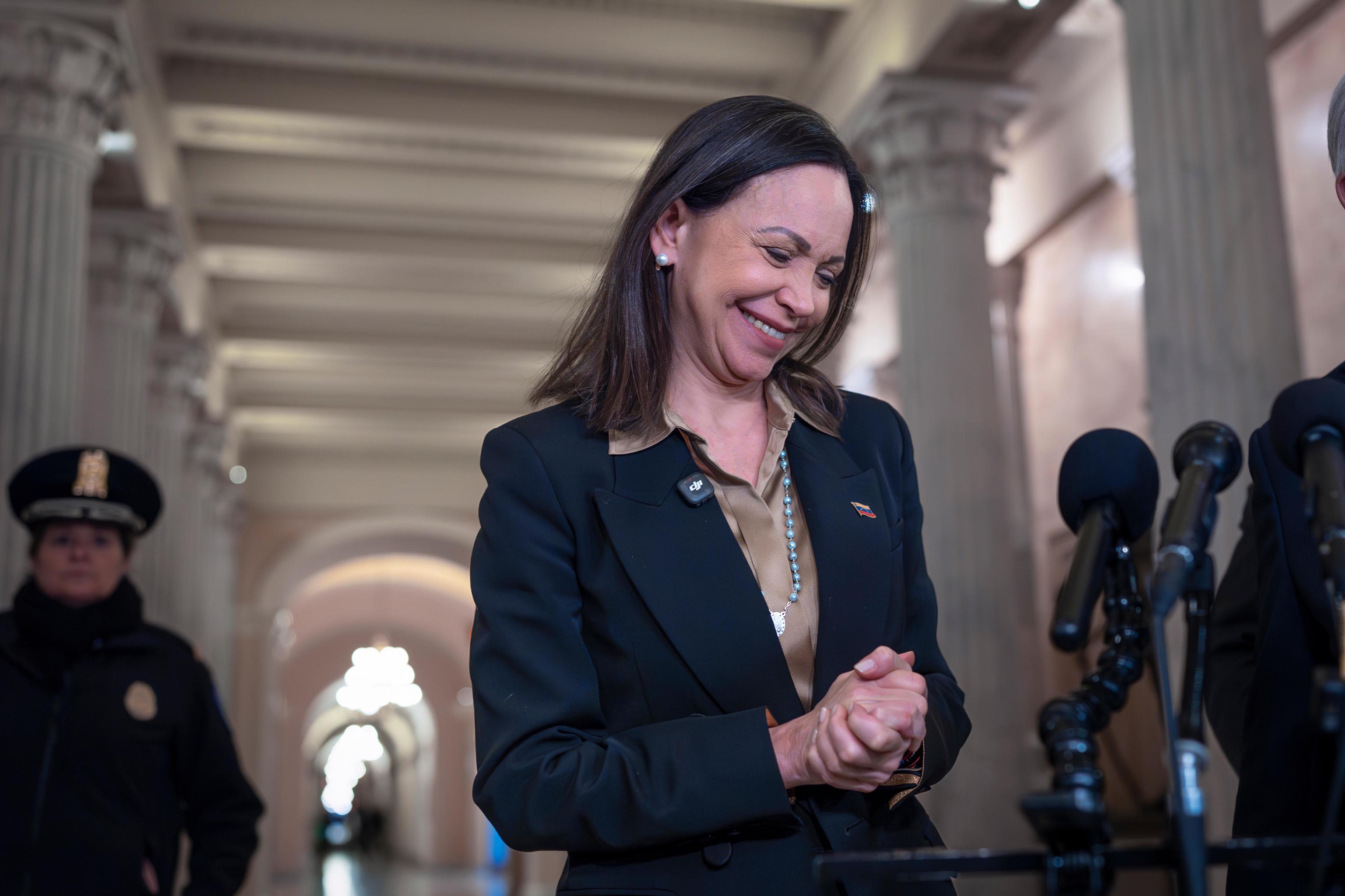 Trump opens the door for the first time for María Corina Machado to ...
