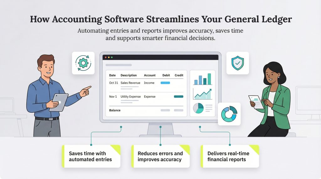 What is general ledger accounting?