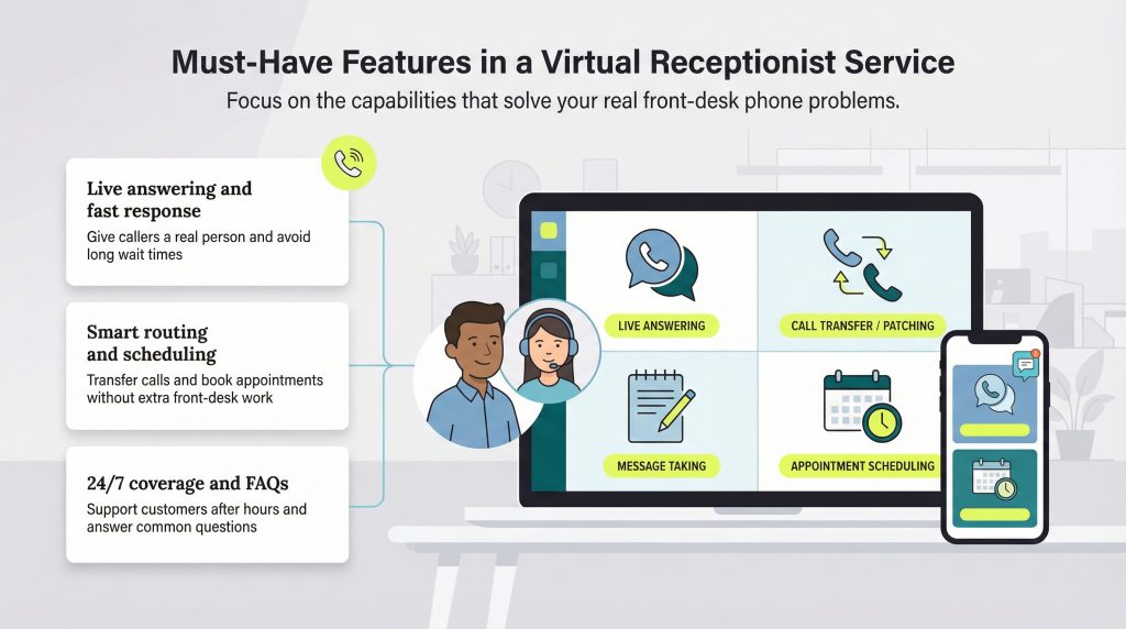 5 reasons you should consider using a virtual receptionist