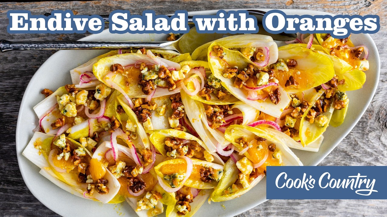 For fancy salads, use endive