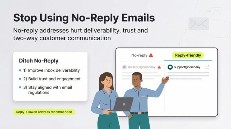 Why you should ditch no-reply emails