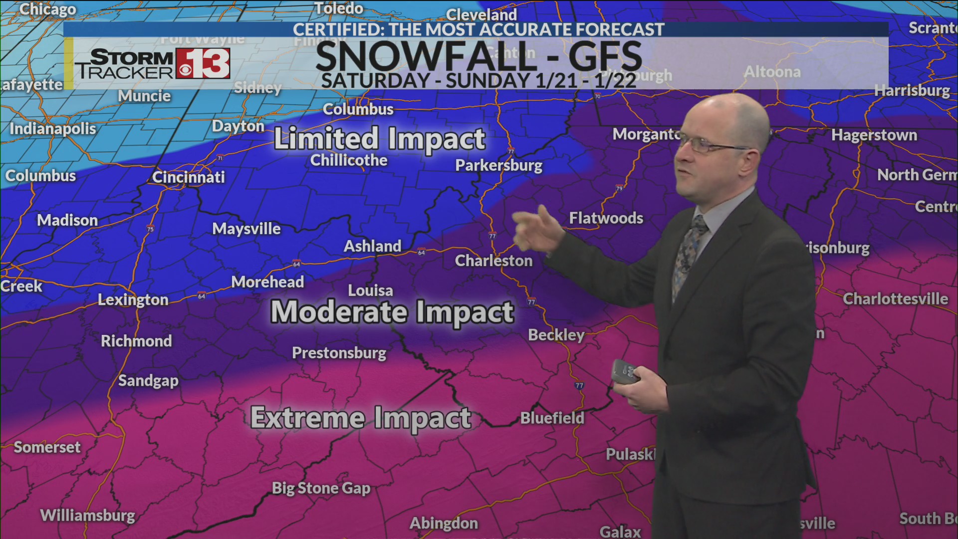 Wednesday rains and winds with weekend snow update