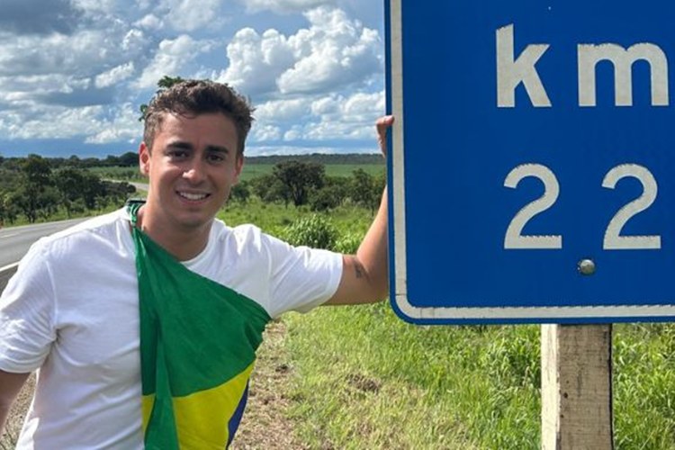 Nikolas Ferreira revela estado de saúde e cita dificuldades em 'caminhada da liberdade'