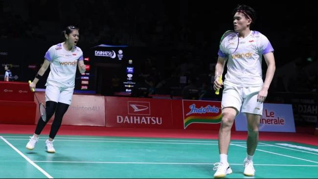Adnan Maulana/Indah Cahya Sari Jamil bertanding di Thailand Masters 2026