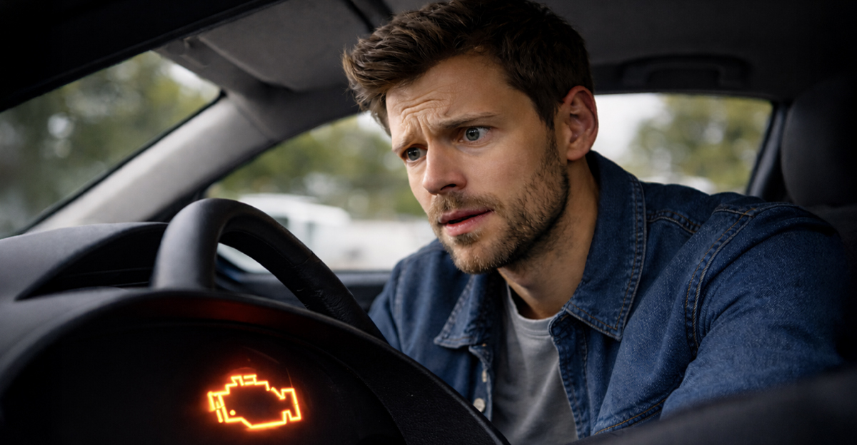 My girlfriend asked how long my “check engine” light had been flashing ...