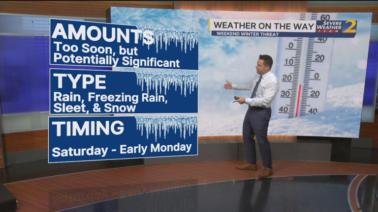 Georgia winter weather threat: Latest forecast data, what we know now