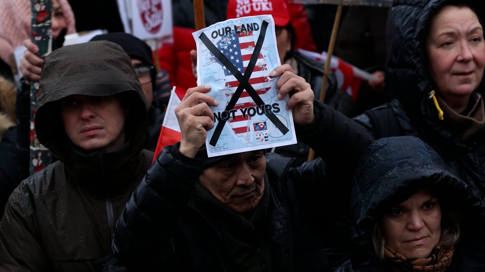 Greenland protests against US pressure over sovereignty