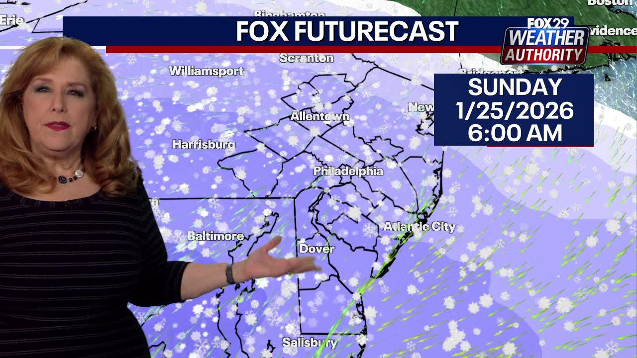 Philly snow forecast: Measurable snowfall expected this weekend with ...