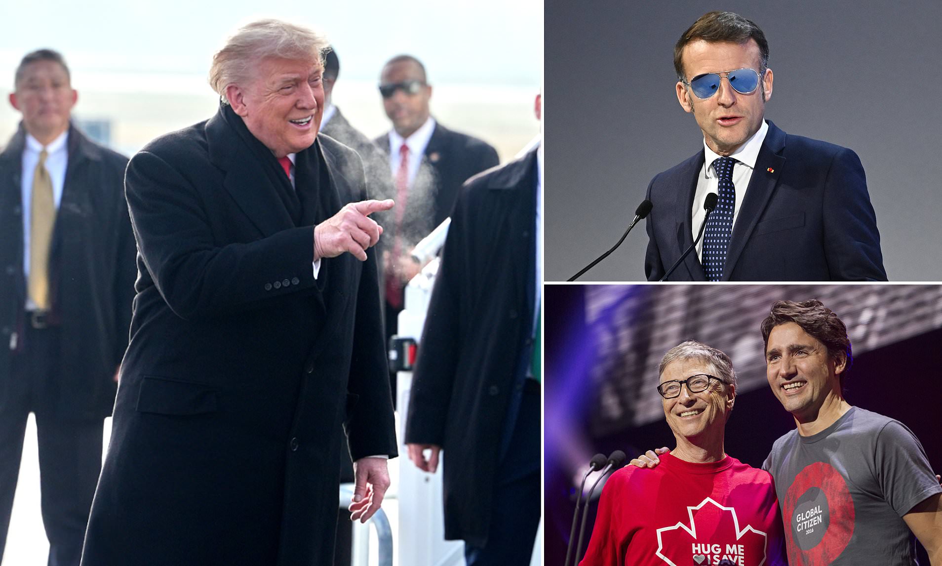 Trump storms Davos: How US president has insulted leading figures ahead ...