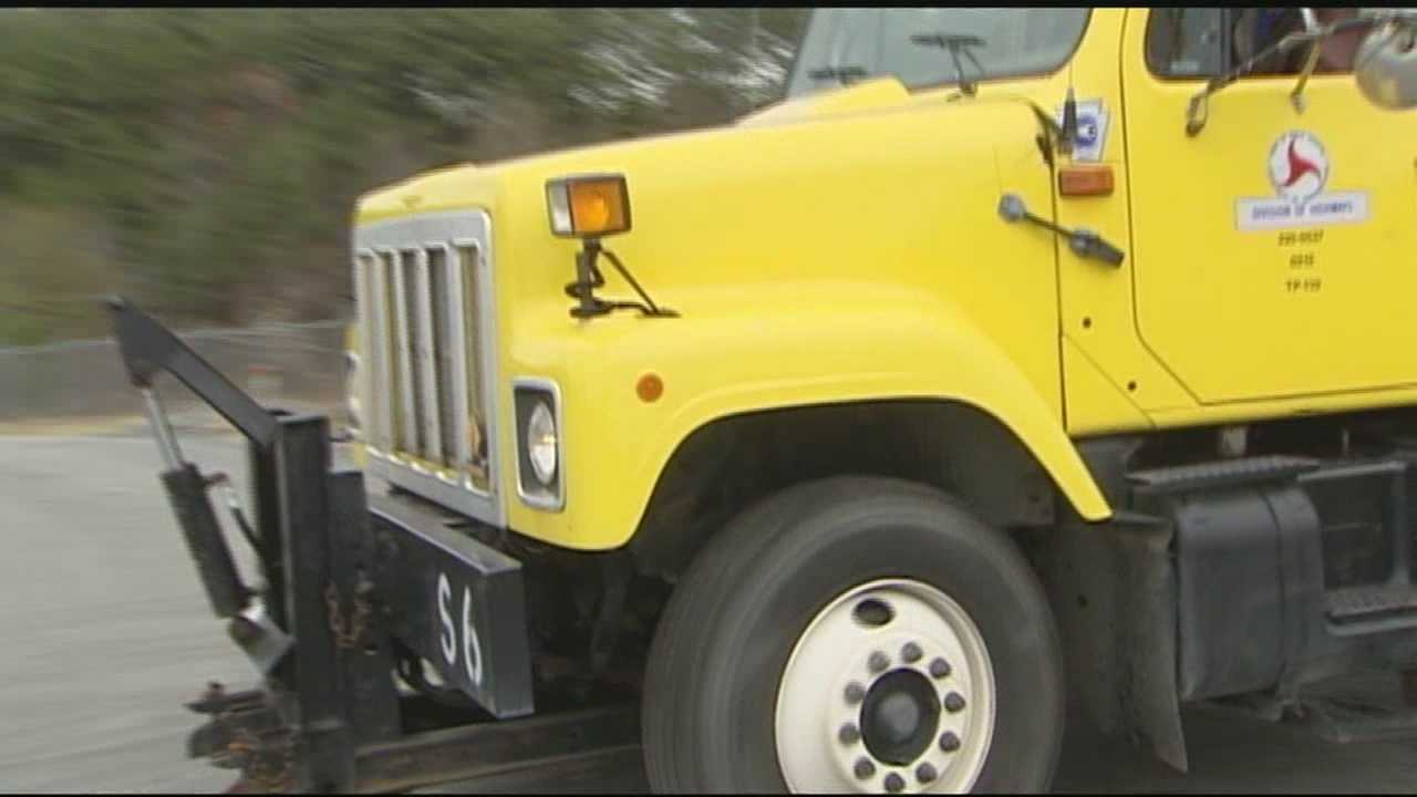 NCDOT crews outline plan to treat and clear roads ahead of winter storm