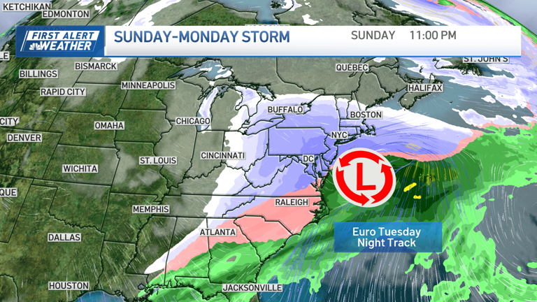 Big snow maker on the way this weekend? Updated timing, track and ...
