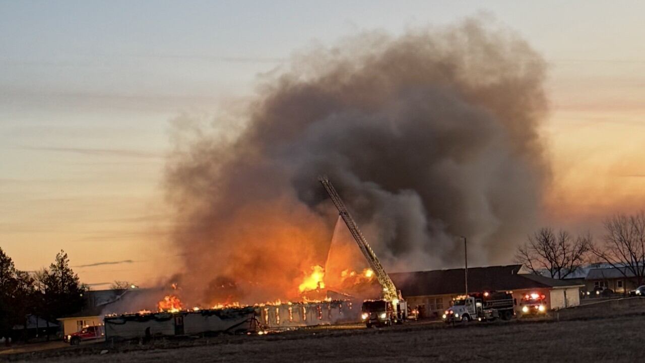 Fire guts Kyle senior living complex early Wednesday