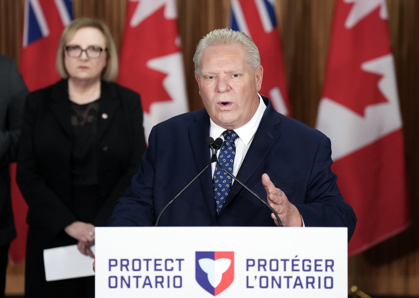 Doug Ford criticizing Chinese EVs as spy cars