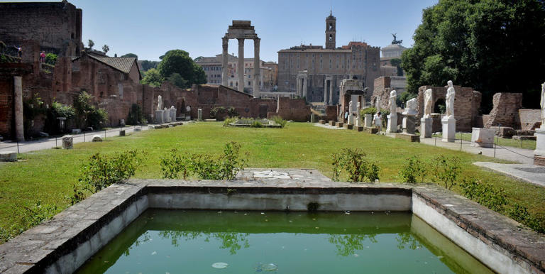 Workers were digging up a junkyard—and discovered two mysterious Roman ...