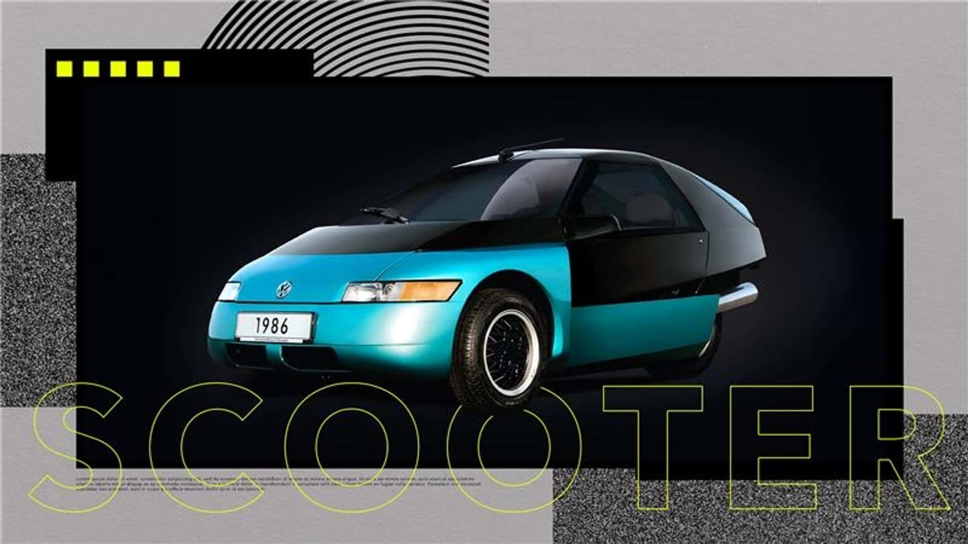 When Volkswagen got weird: The three-wheeler with gullwing doors