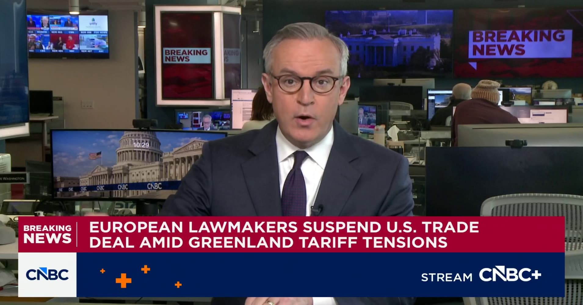 European lawmakers suspend US trade deal amid Greenland tariff tensions