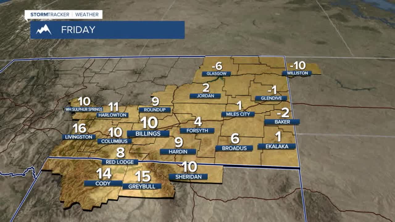 Q2 Billings area weather: Turning much colder