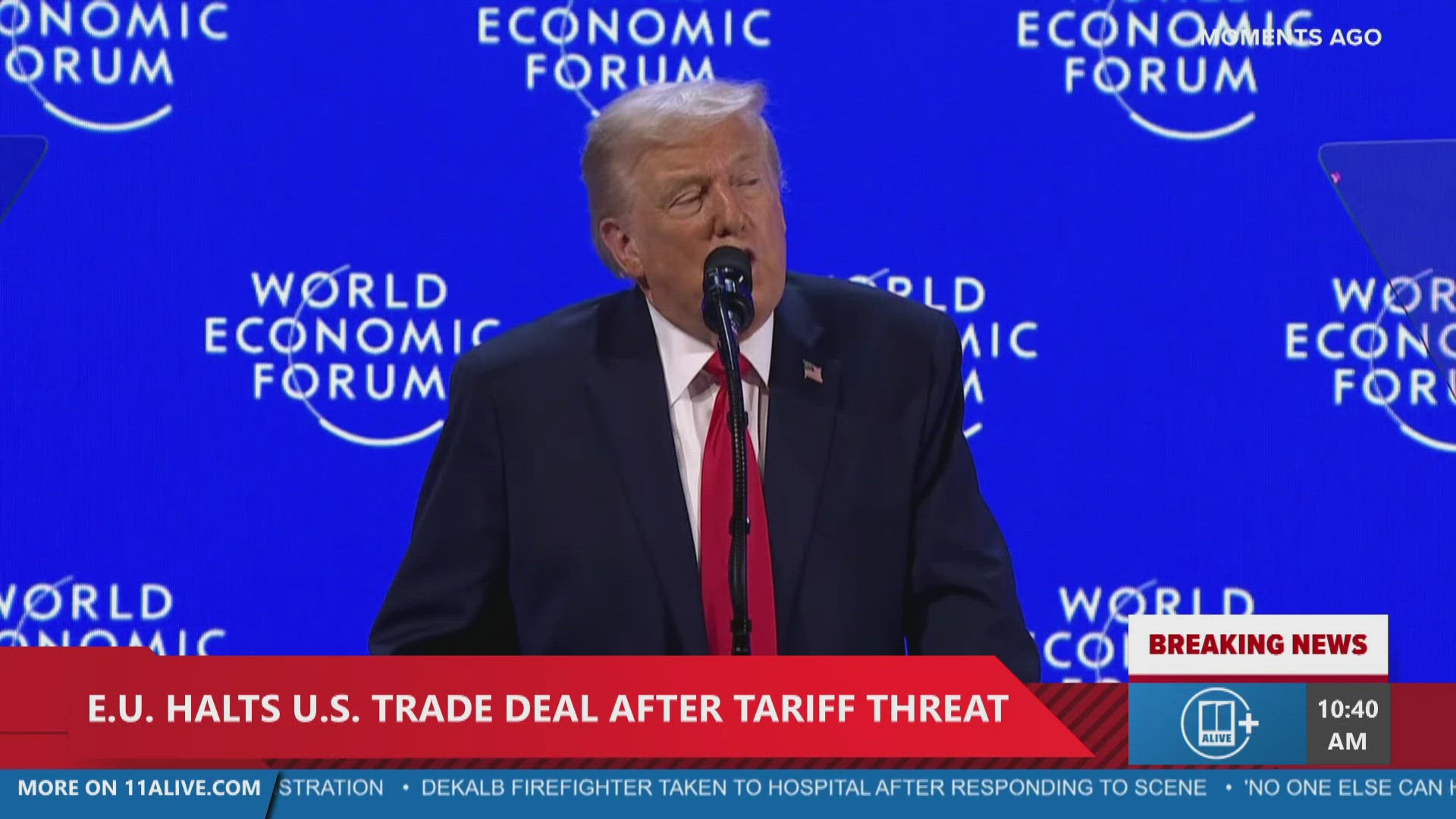 EU halts trade deal after Trump threatens tariffs over Greenland