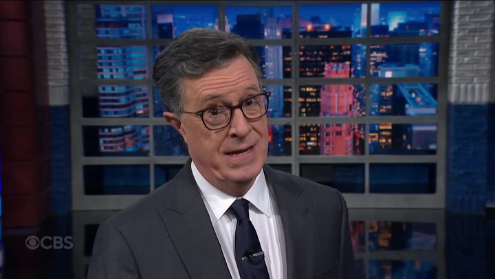 Colbert mocks Trump’s ‘syphilitic brain’ meltdown