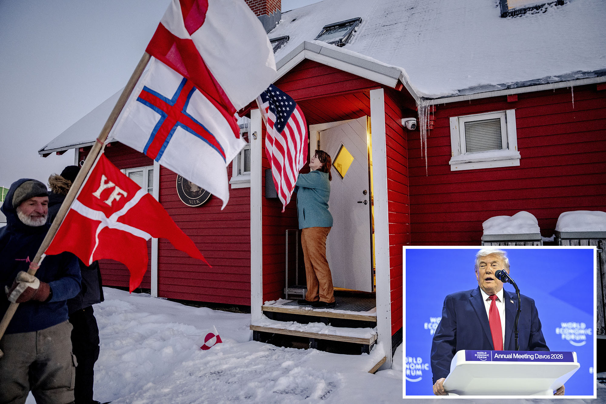 Trump says he 'won't use force' to acquire Greenland