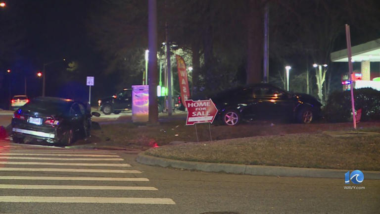 VBPD: 2 taken to hospital after two-vehicle crash on Mirror Lake Drive